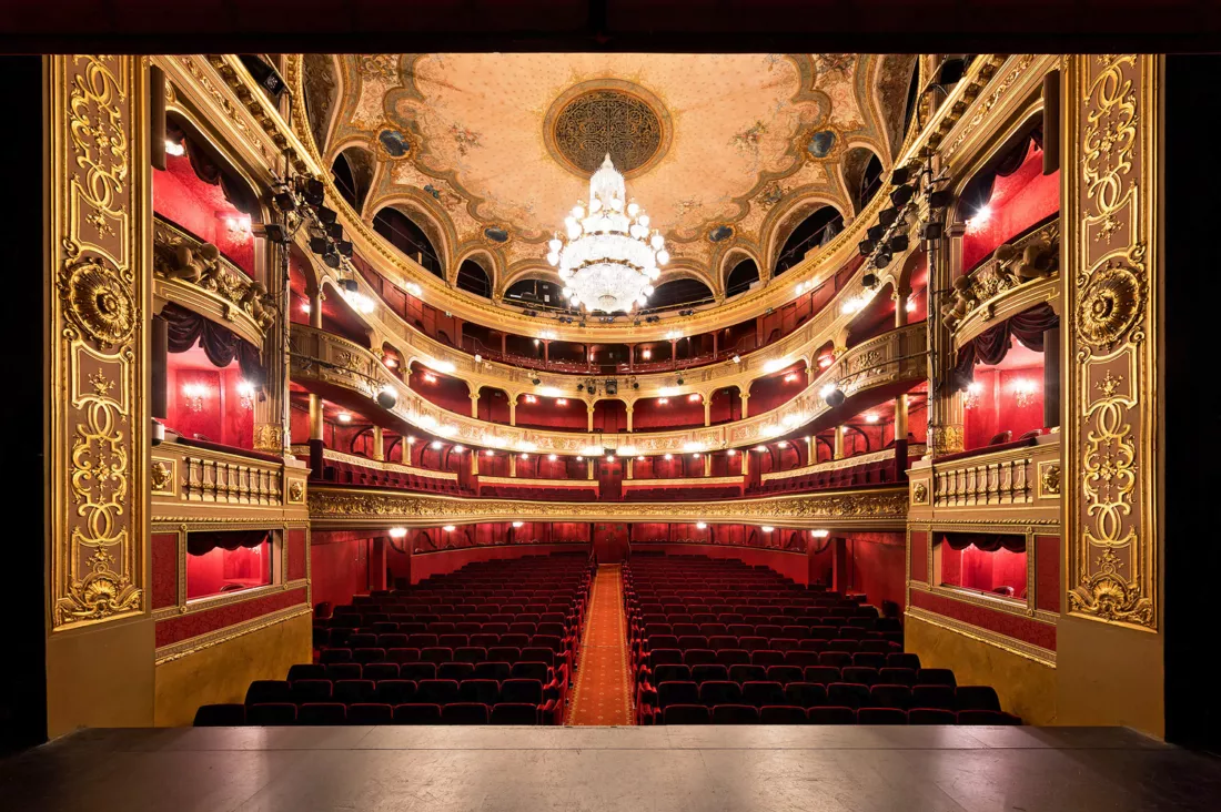 Places assises de l'auditorium du Théâtre des variétés
