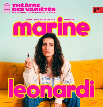 Affiche du spectacle : Marine Leonardi – Mauvaise graine