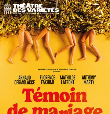 Affiche du spectacle : Témoin de mariage