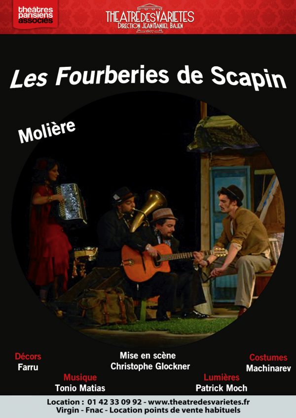 Les Fourberies De Scapin Theatre Des Varietes Les Fourberies De Scapin Theatre Des Varietes
